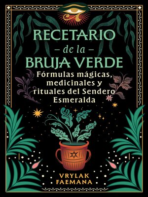 cover image of Recetario de la Bruja Verde